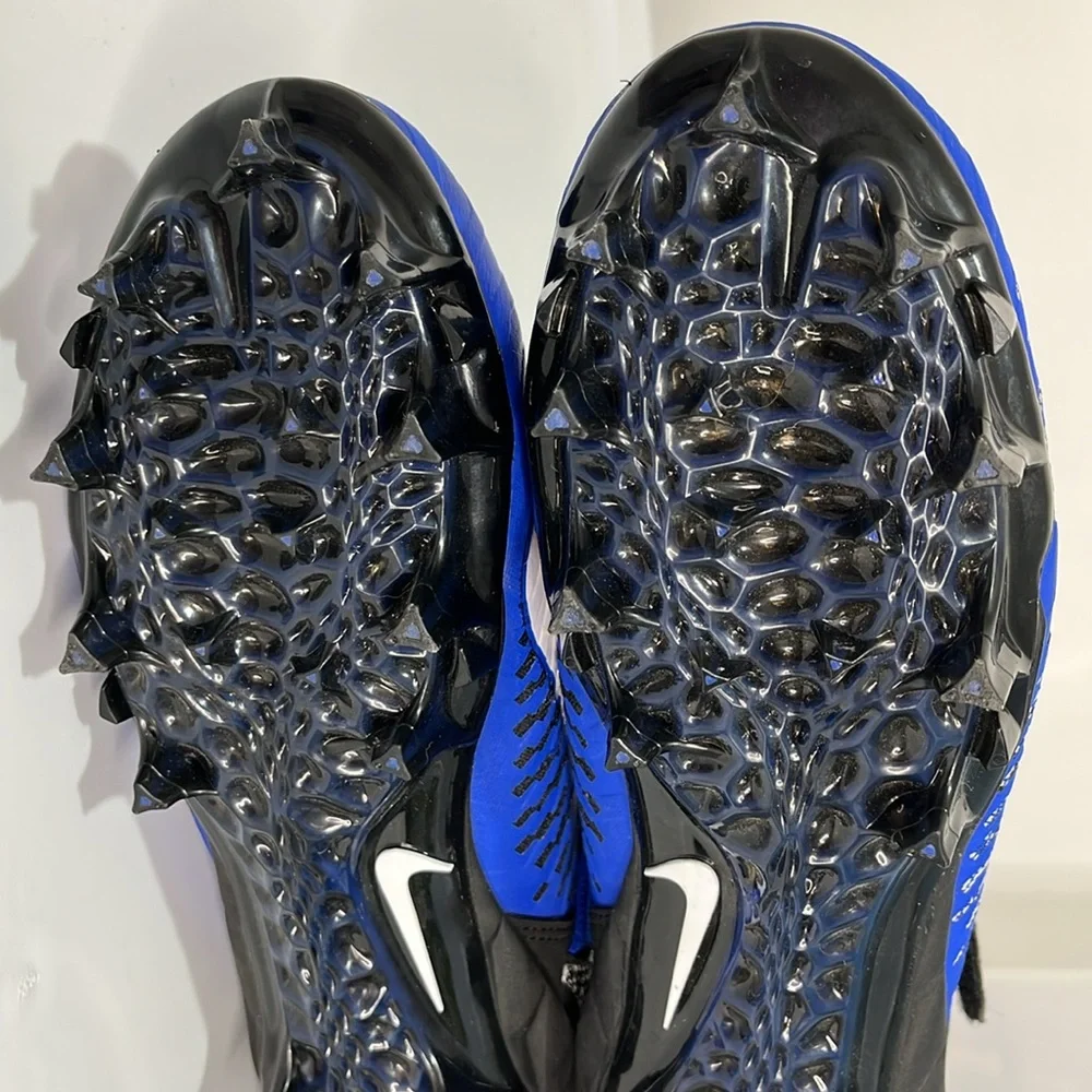 Nike Blue Black White Alpha Men's Football Cleats
